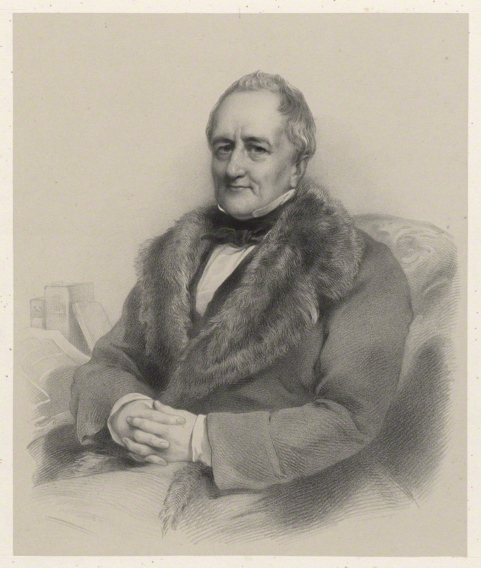 NPG D22389; William Richard Hamilton by Richard James Lane, after  Henry Wyndham Phillips